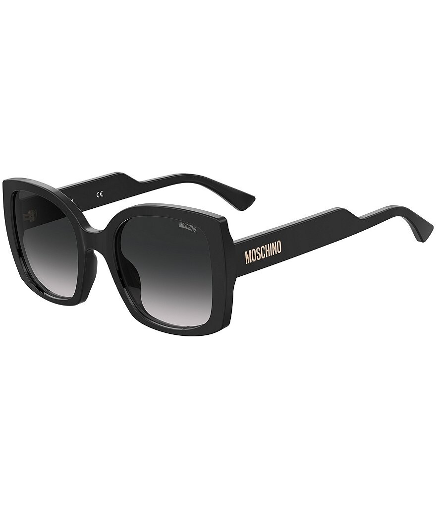 

Moschino Женские квадратные солнцезащитные очки Mos124 54 мм, черный