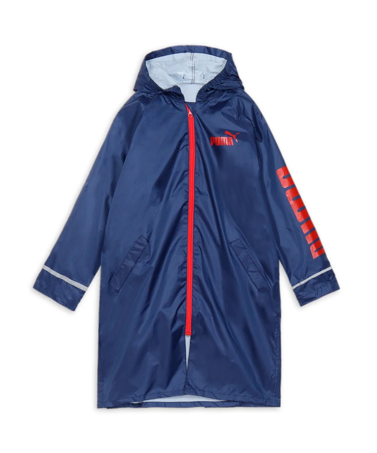 Детский дождевик PUMA, 2WAY, тёмно-синий