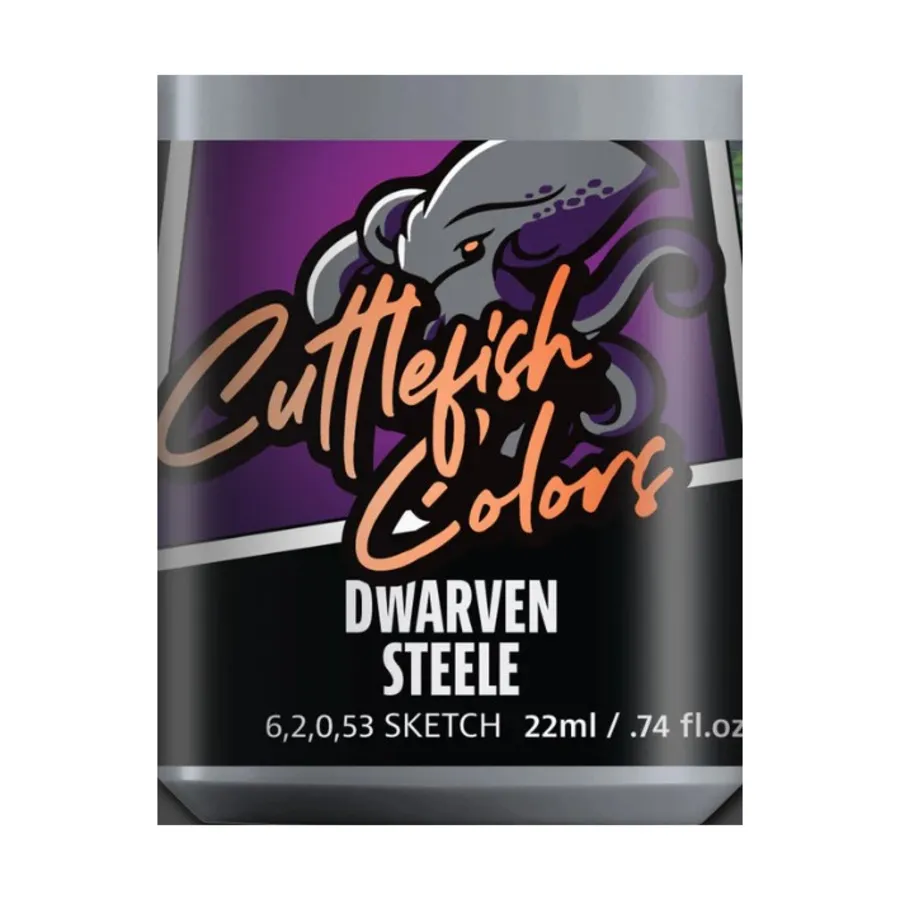 

Гном Стил, Cuttlefish Colors - Metallics and Fluorescent (15ml)