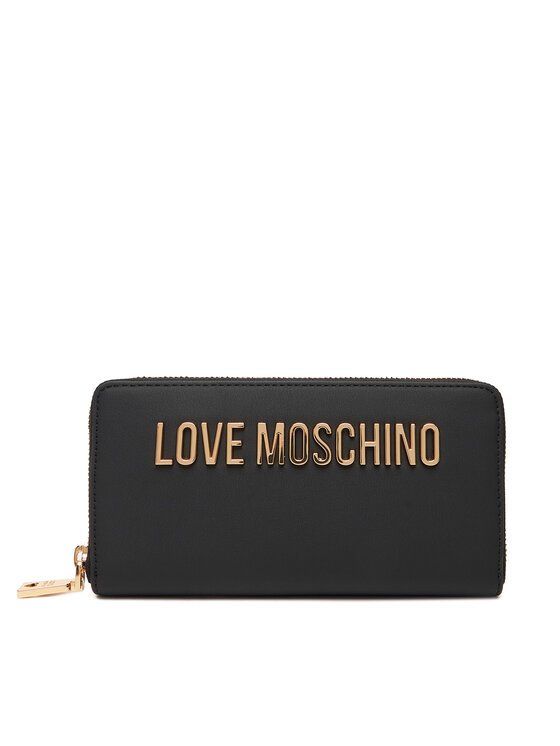 

Большой женский кошелек JC5611PP1NKD0000 Love Moschino, чёрный