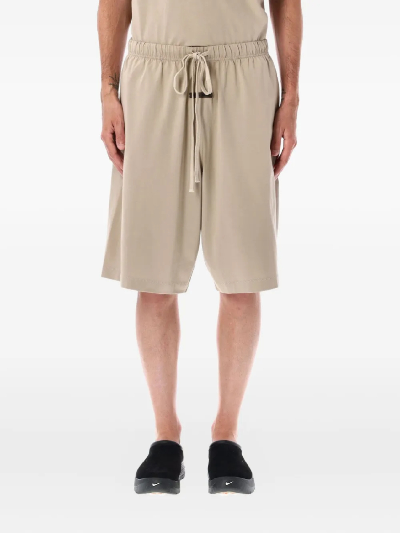 

Спортивные шорты FEAR OF GOD ESSENTIALS с завязками на талии, нейтральный