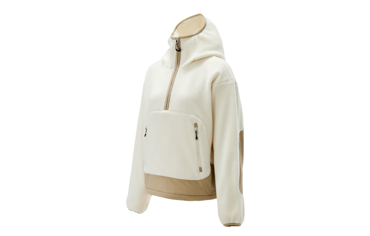 

Толстовки женские Cream White CR KOLON SPORT, кремовый белый