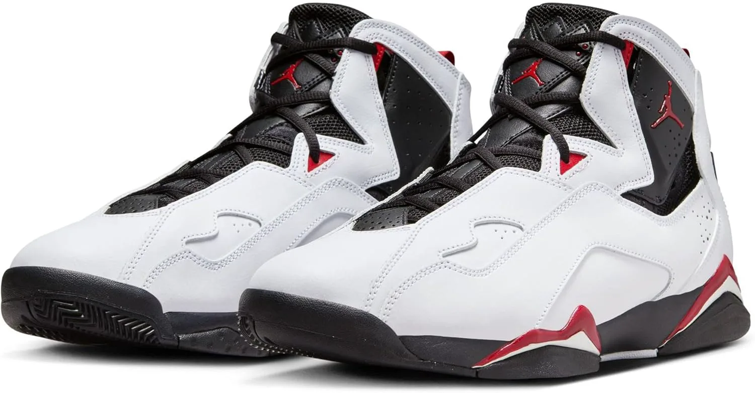 Мужские кроссовки Nike Jordan True Flight, белый/черный/красный — фото 3