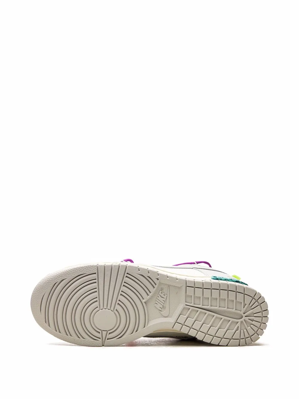 Кроссовки Dunk Low из коллаборации с Off-White Nike X Off-White, серый — фото 4