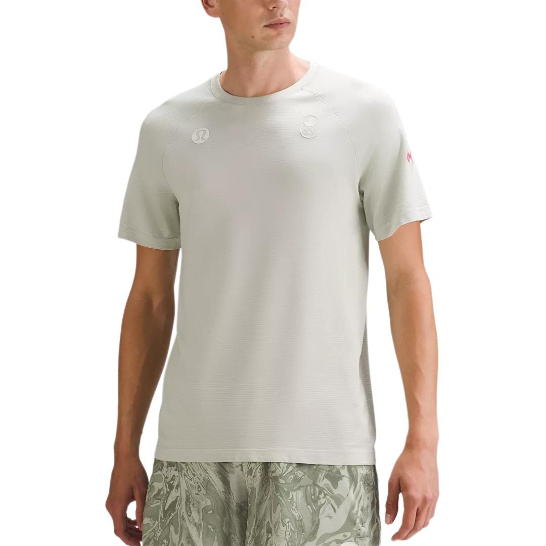 

Lululemon Футболка Metal Vent Tech мужская, светлые полосы, Light Sage Green/White/Slight Stripe Light Sage/White, Белый, Lululemon Футболка Metal Vent Tech мужская, светлые полосы, Light Sage Green/White/Slight Stripe Light Sage/White