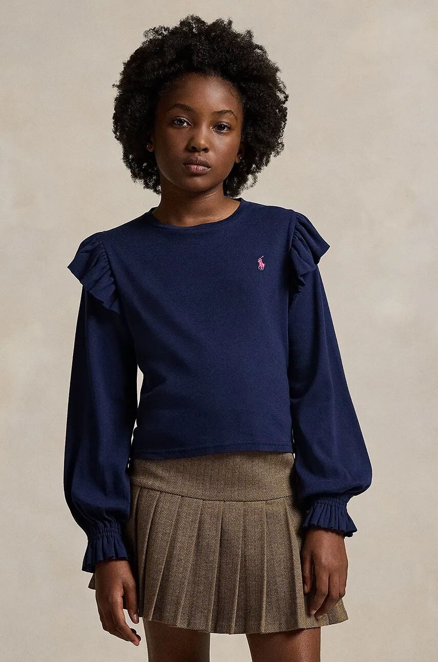 

Детская толстовка Polo Ralph Lauren, темно-синий
