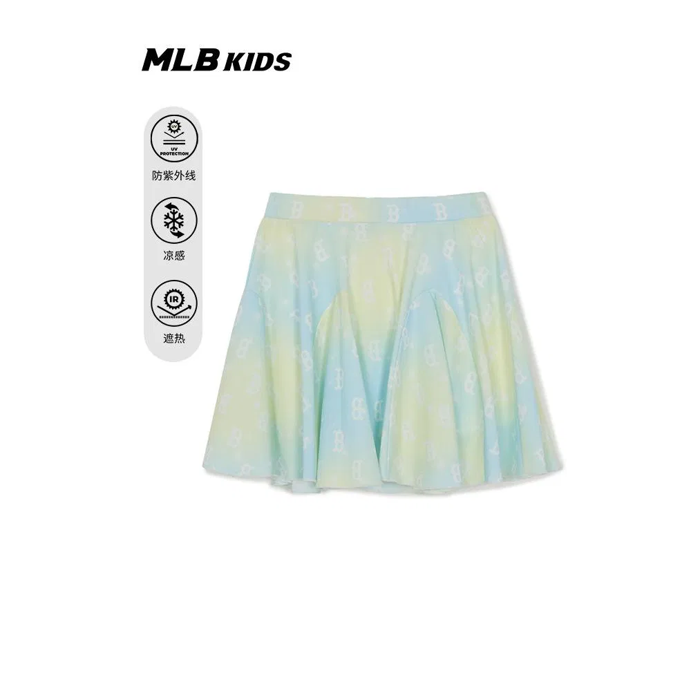 Юбка MLB Unisex Skirts Short Light Mint — фото 3