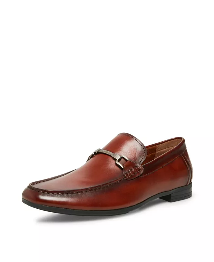 Мужские лоферы Privacy Leather Bit Steve Madden, коричневый — фото 2