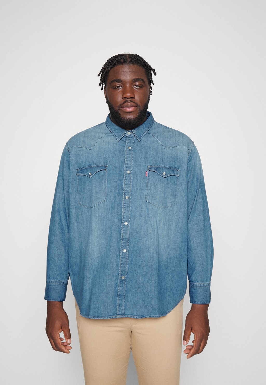 

Рубашка Big Barstow Western Levi's, цвет esta noche