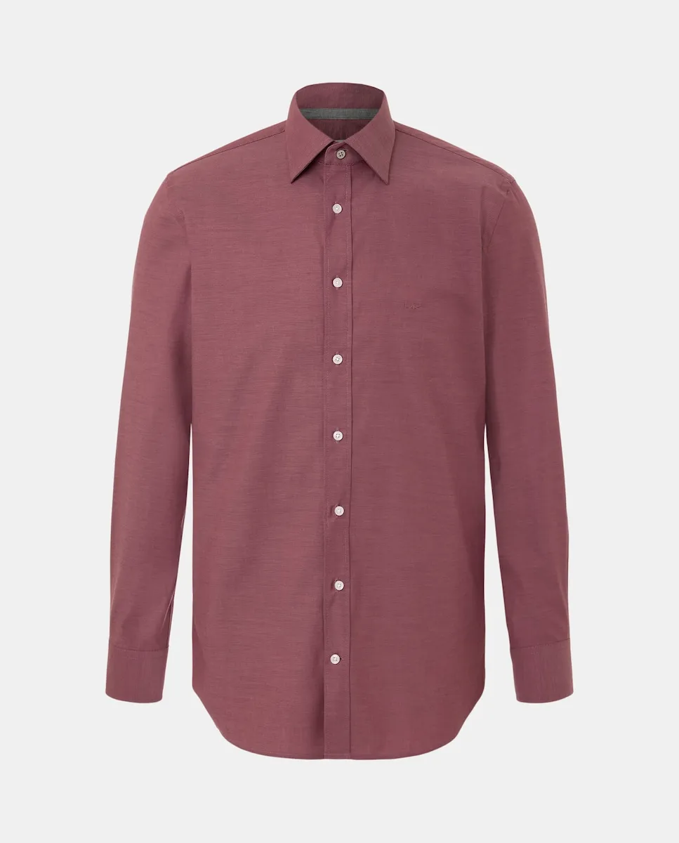 

Мужская рубашка классического кроя modern fit с тканью добби Michael Kors, фиолетовый