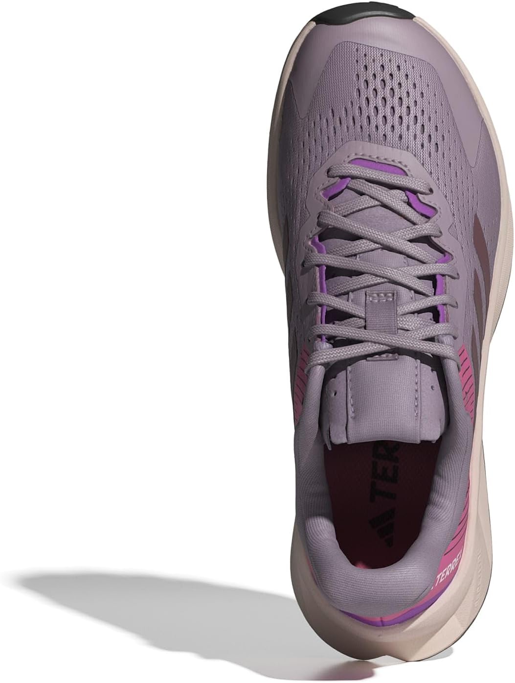 Кроссовки adidas Outdoor Terrex Soulstride Flow, цвет Preloved Fig/Quiet Crimson/Pink Fusion — фото 2