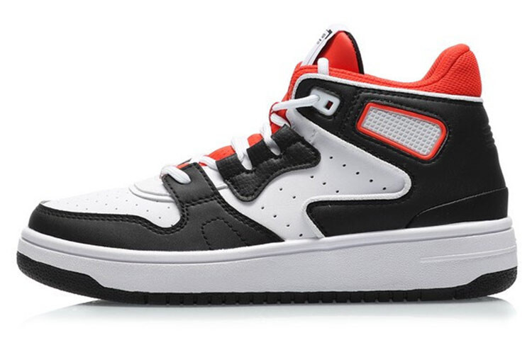 

Детские кроссовки для скейтбординга GS High-top черные/белые/красные Lining Young