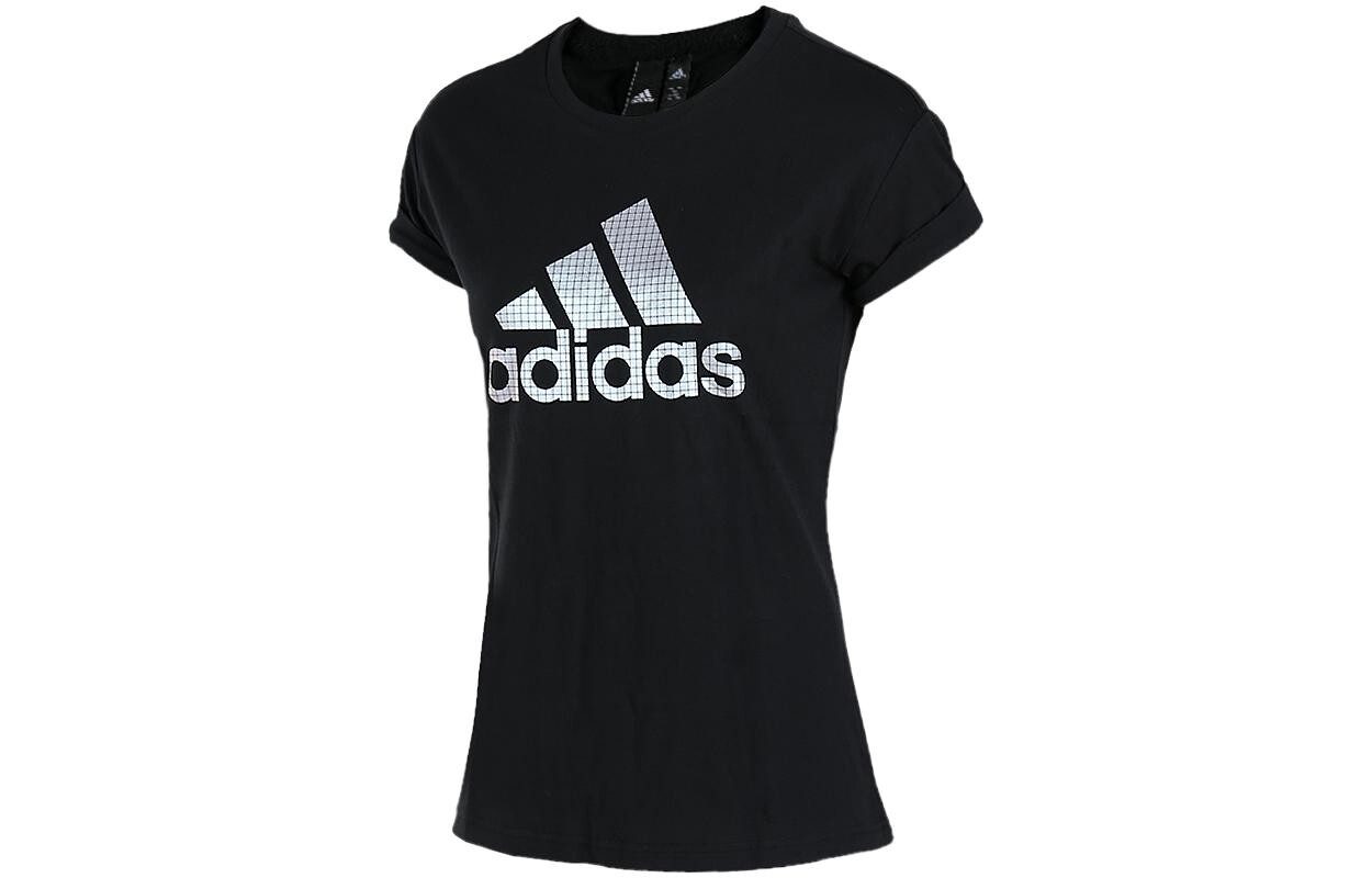 

Футболка женская черная Adidas