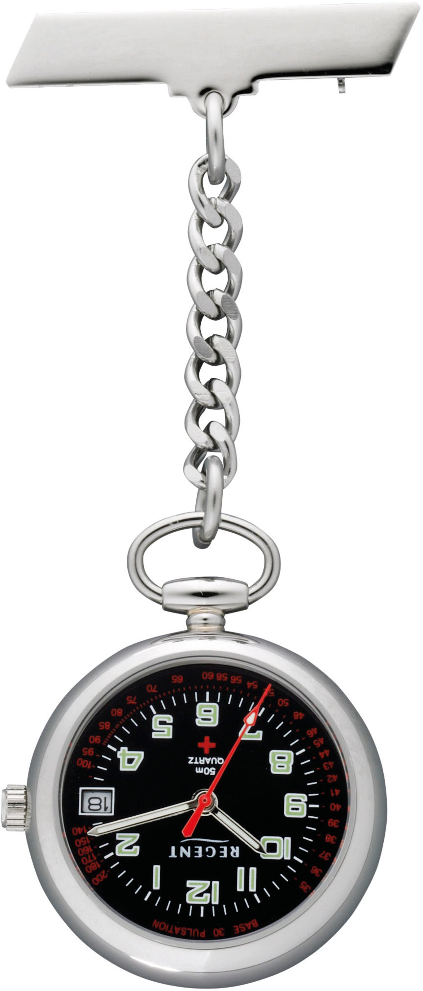 

REGENT Серебряные аналоговые часы