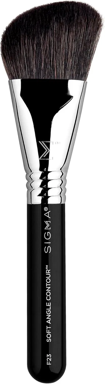 Кисть для контуринга Sigma Beauty F23 Soft Angled Contour, черный