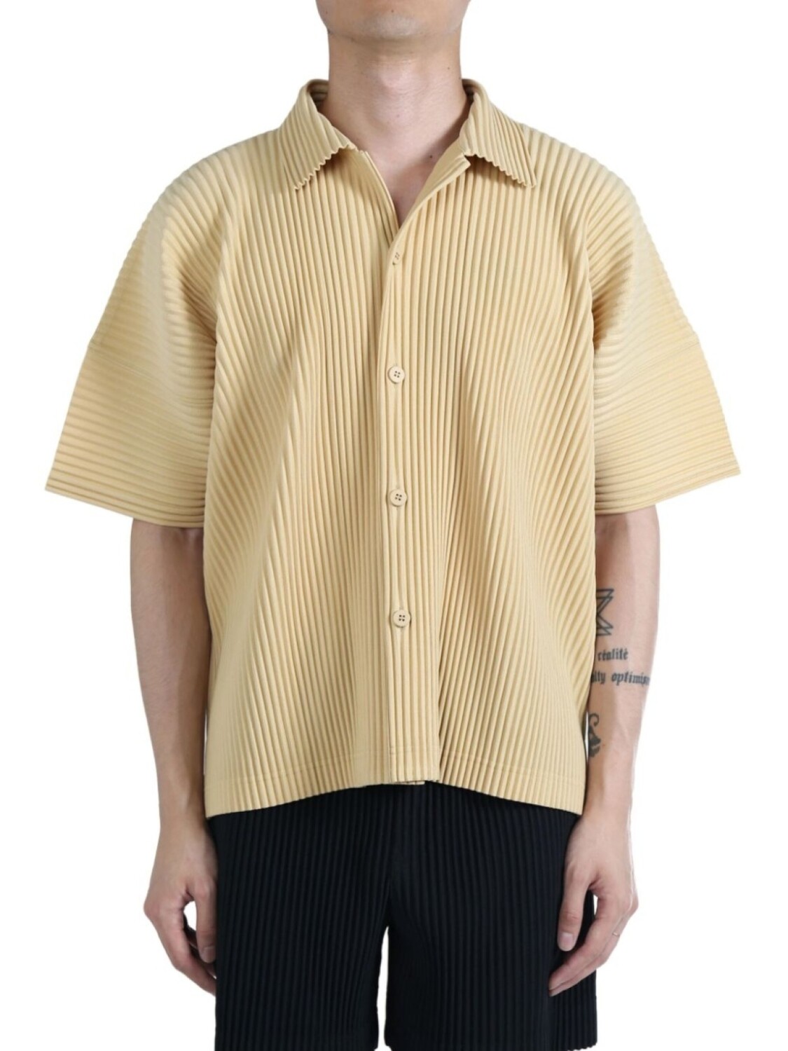 

Homme Plissé Issey Miyake футболка MC июля, нейтральный цвет
