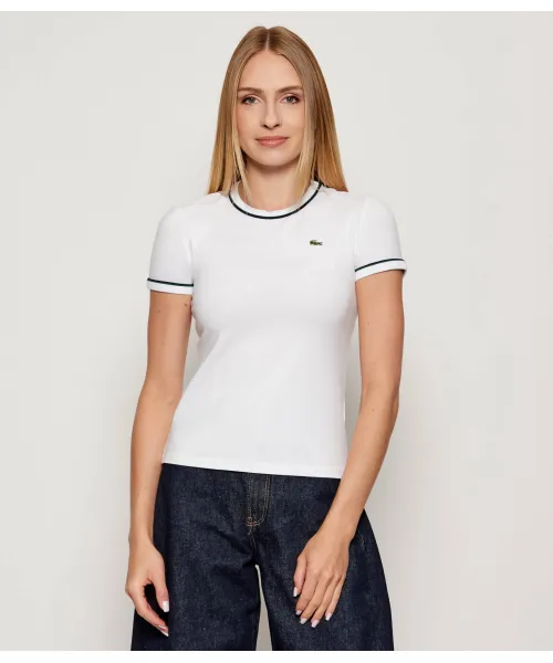 

Футболка Slim fit Lacoste, белый