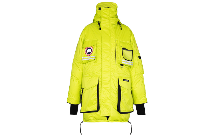 Canada Goose Снежная мантра Пуховик Унисекс Яблочно-зеленый, Apple Green — фото 3
