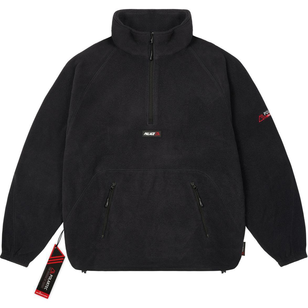 

Куртка Polartec с половинной молнией Palace, черный