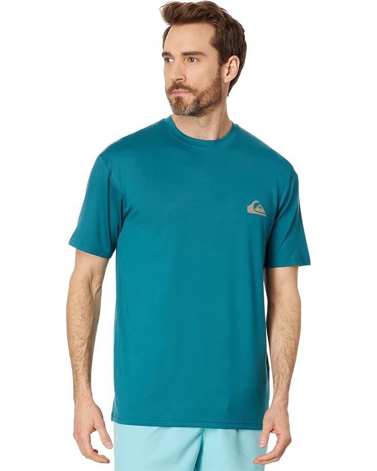 

Пляжная футболка Quiksilver Everyday Surf Tee, цвет Colonial Blue