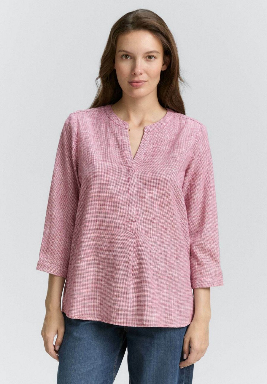 

Блуза TOM TAILOR Blouse, Dark Pink/Mottled Berry