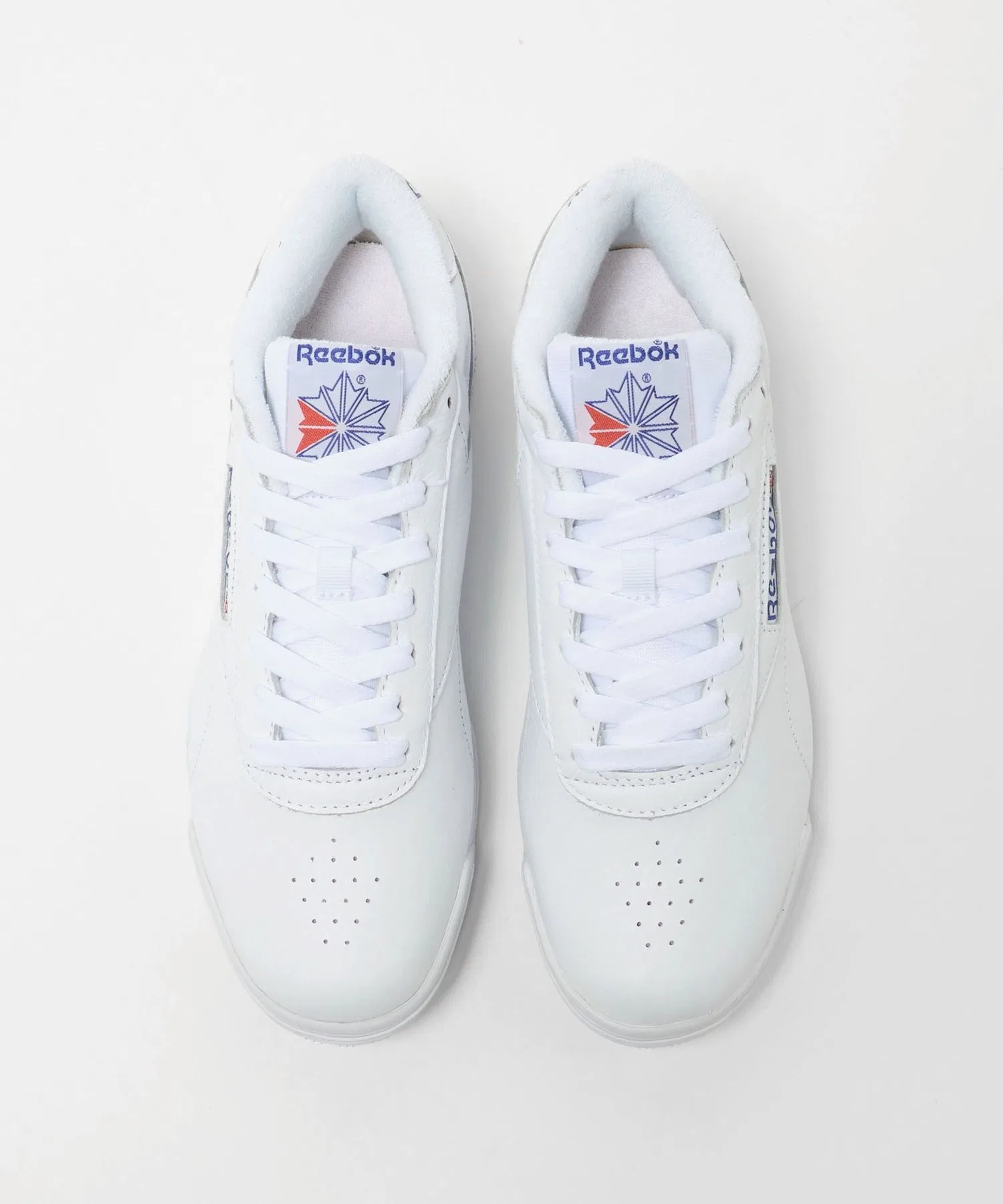 Мужские кожаные кроссовки Reebok EXOFIT белые — фото 3