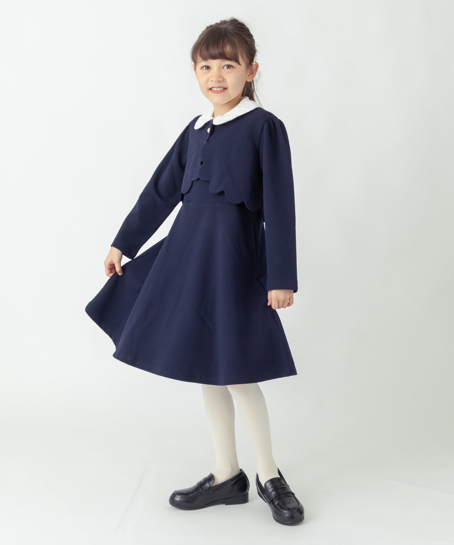 Комплект курток с волнистым краем Ever Closet, Navy — фото 3