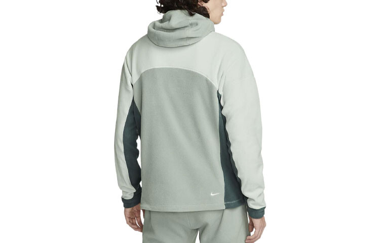 Мужская толстовка Nike, Слюдяно-зеленый/светло-серебристый/черный — фото 3