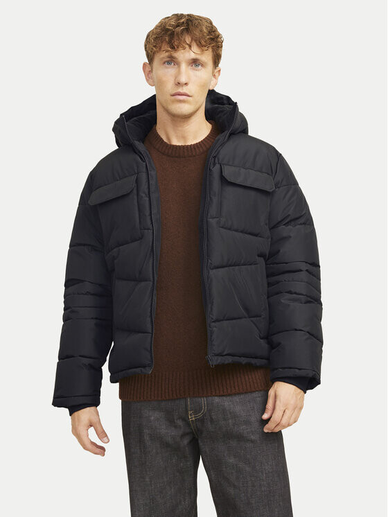 

Пуховик стандартного кроя Jack&Jones, черный