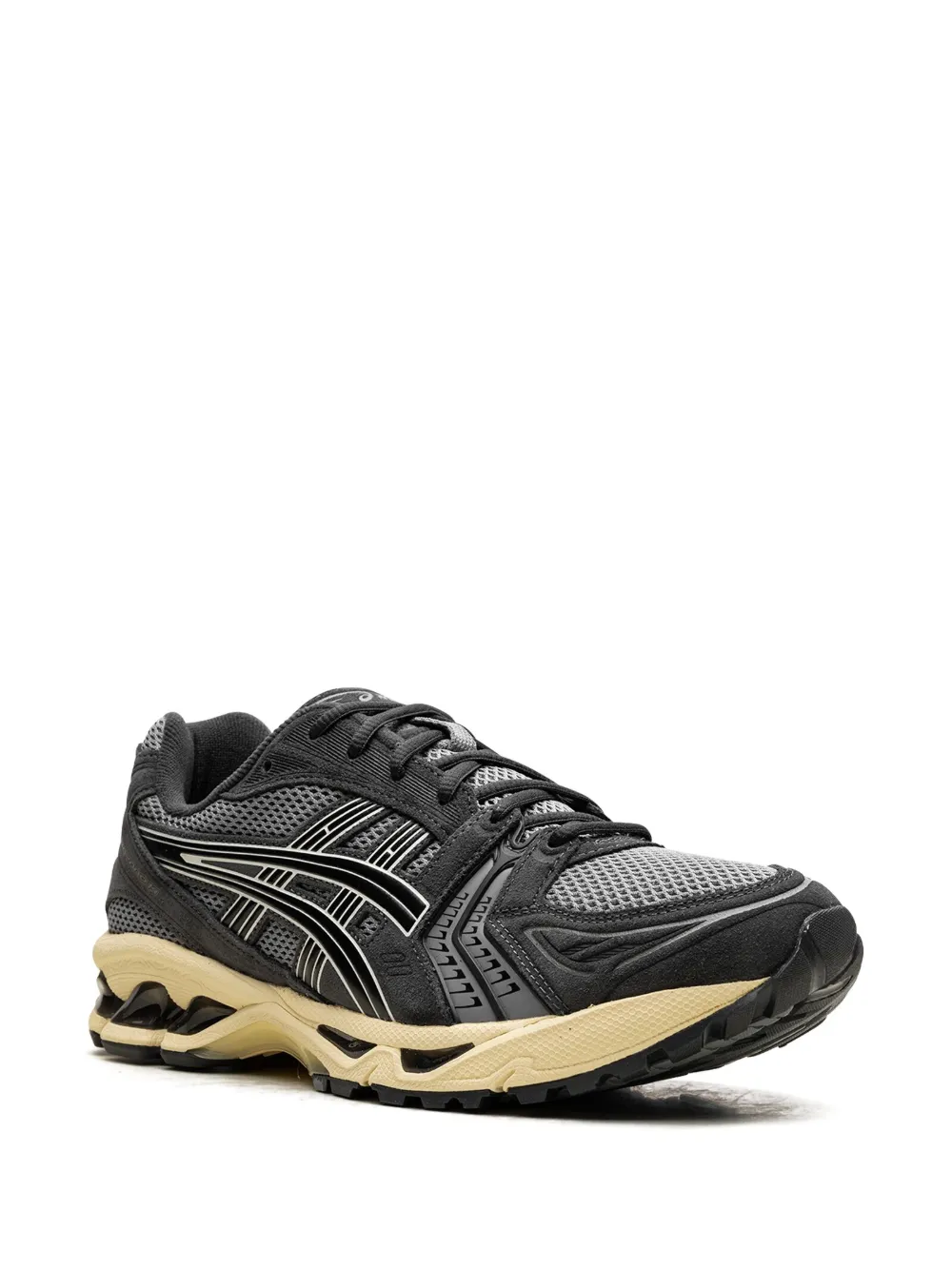 Кроссовки Gel Kayano 14 Clay Grey/Black ASICS, серый — фото 2