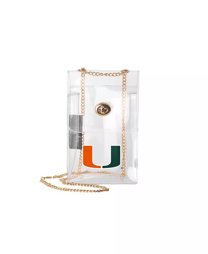 

Сумка кросс-боди Miami Hurricanes Clear Essential Logo Brands