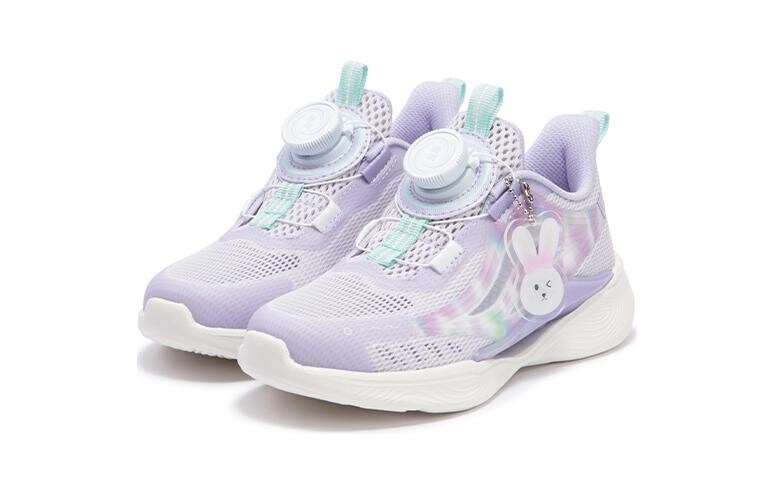 Кроссовки детские Qing Feng 5.0 PS Low-top Сиреневый/снежно-фиолетовый Xtep, сиреневый/снежно-фиолетовый — фото 2