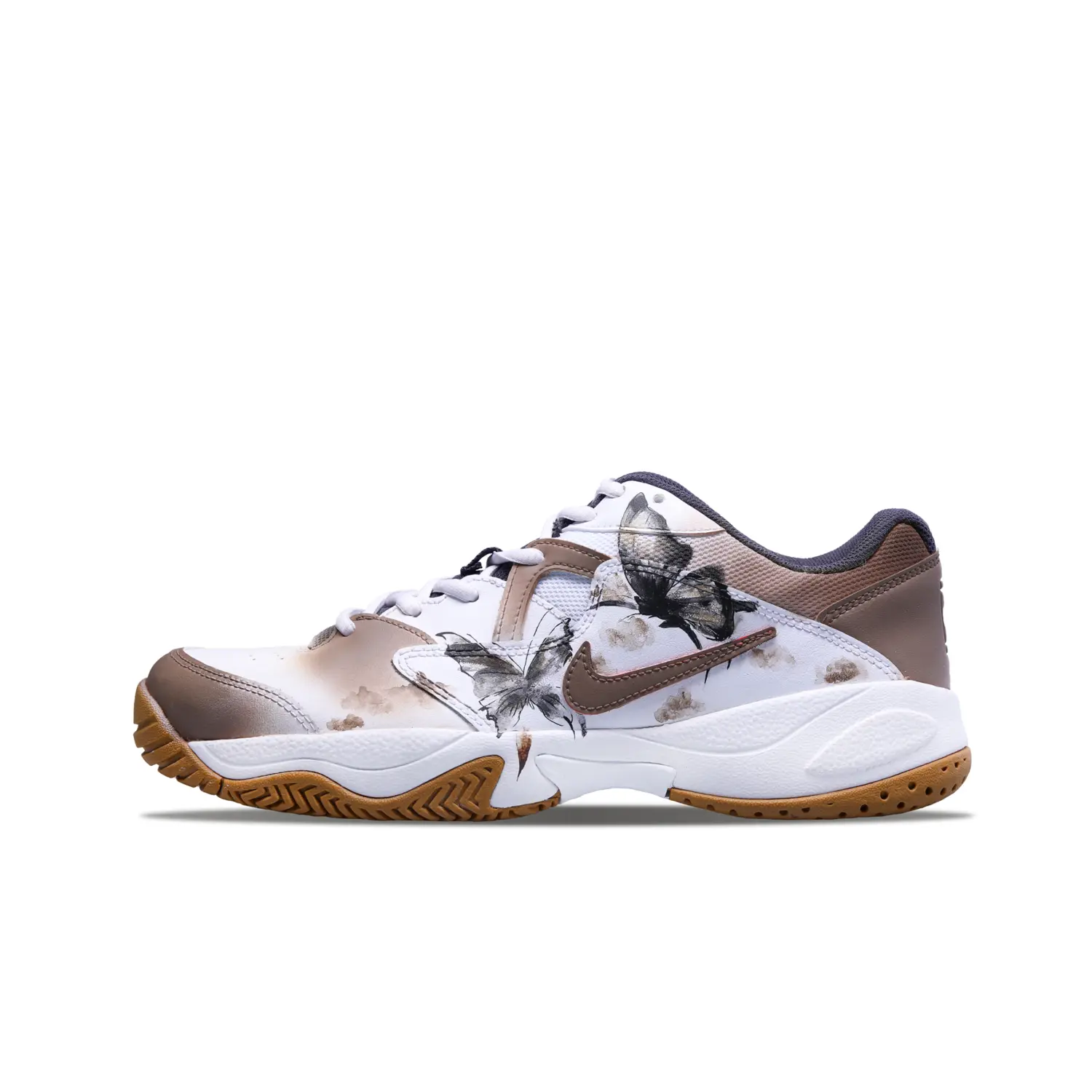 

Кроссовки для тенниса Court Lite 2 унисекс с низким верхом белые/коричневые Nike
