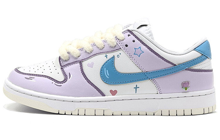 

Кроссовки для скейтбординга Dunk женские с низким верхом Taro Purple Nike