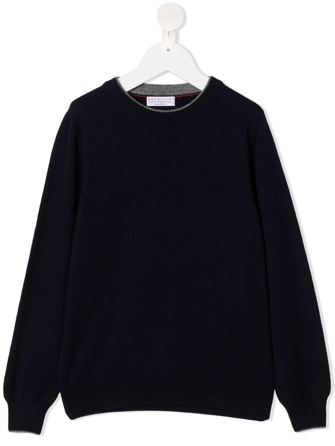 

Brunello Cucinelli Kids толстовка с длинными рукавами, синий