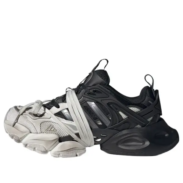 

Кроссовки xlg runner deluxe 'white black' Adidas, белый