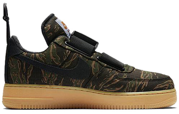 Кроссовки x carhartt wip air force 1 утилита низкая премиум Nike, зеленый — фото 2
