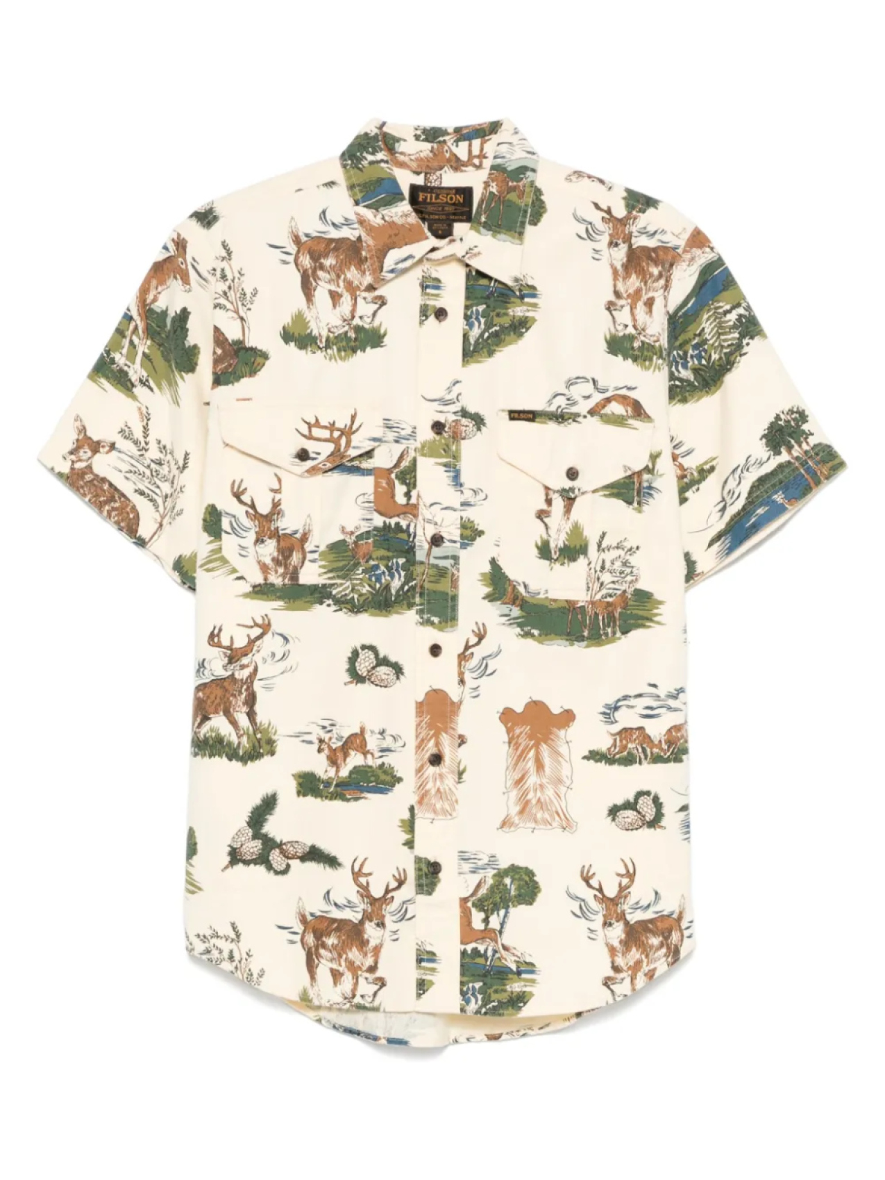 

Filson рубашка Alaskan Guide, нейтральный