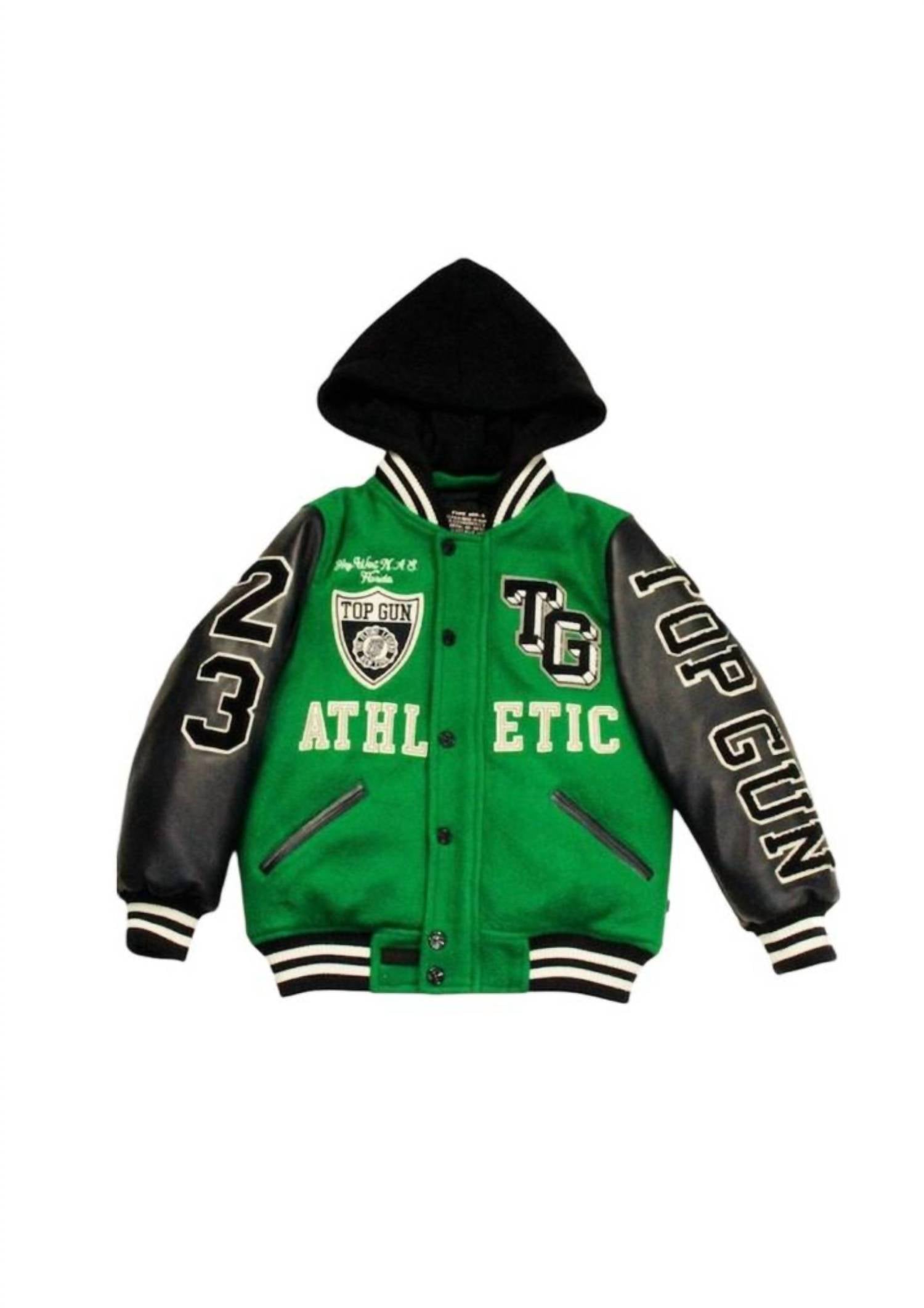 

Детская куртка "Athletic Division" для мальчиков в цвете зеленый/темно-синий Top Gun