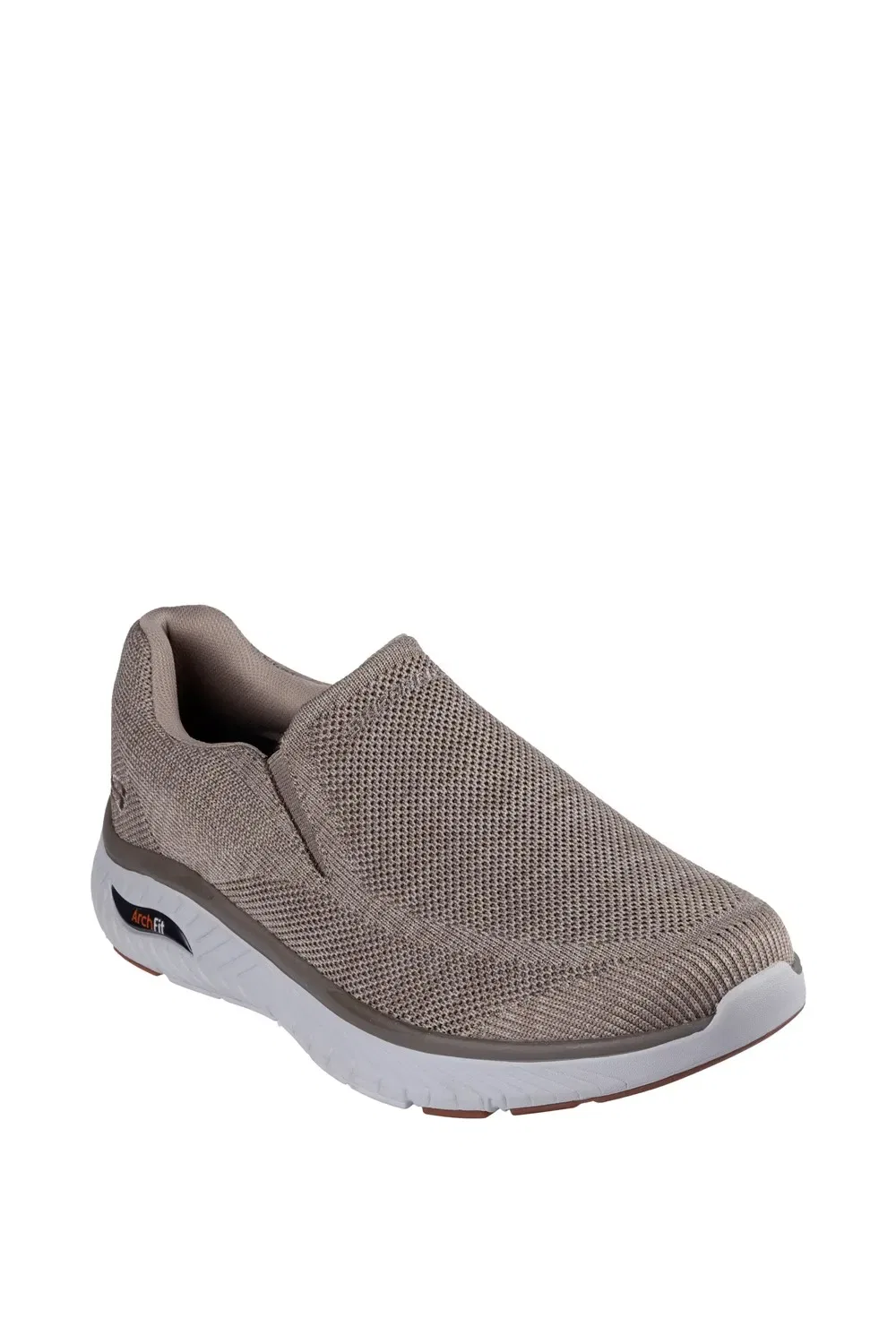 Кроссовки Skechers Arch Fit Crosser Locke, серо-коричневый