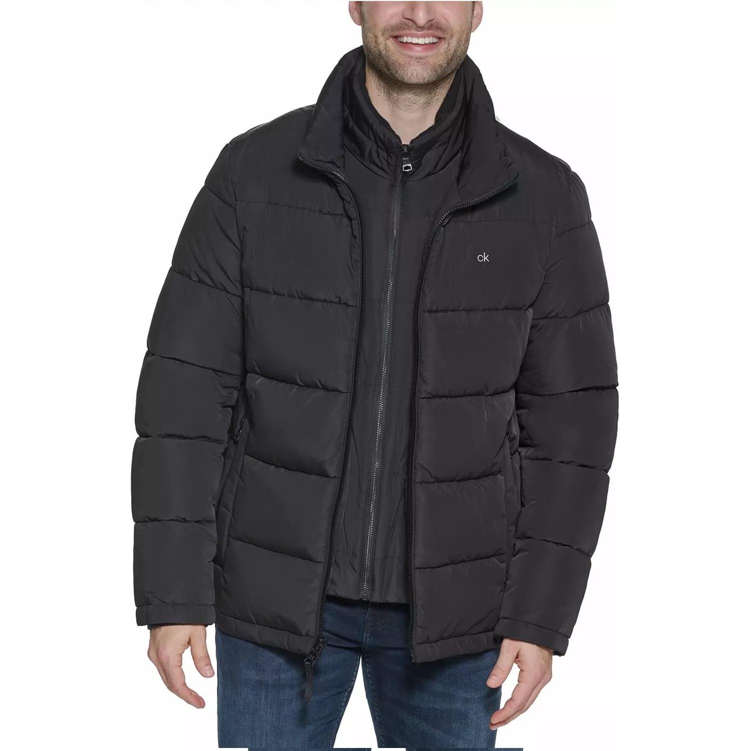 

Пуховик CALVIN KLEIN мужской черный