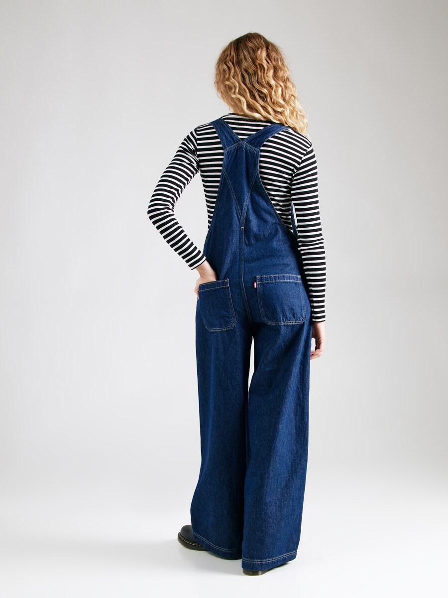 Джинсовый комбинезон с широкими штанинами LEVI'S  XL Overall, индиго — фото 4