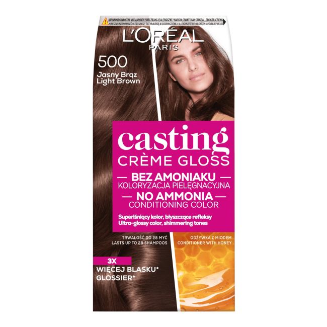 

L'Oreal кастинг краска для волос L'oreal Paris, цвет 500 light brown