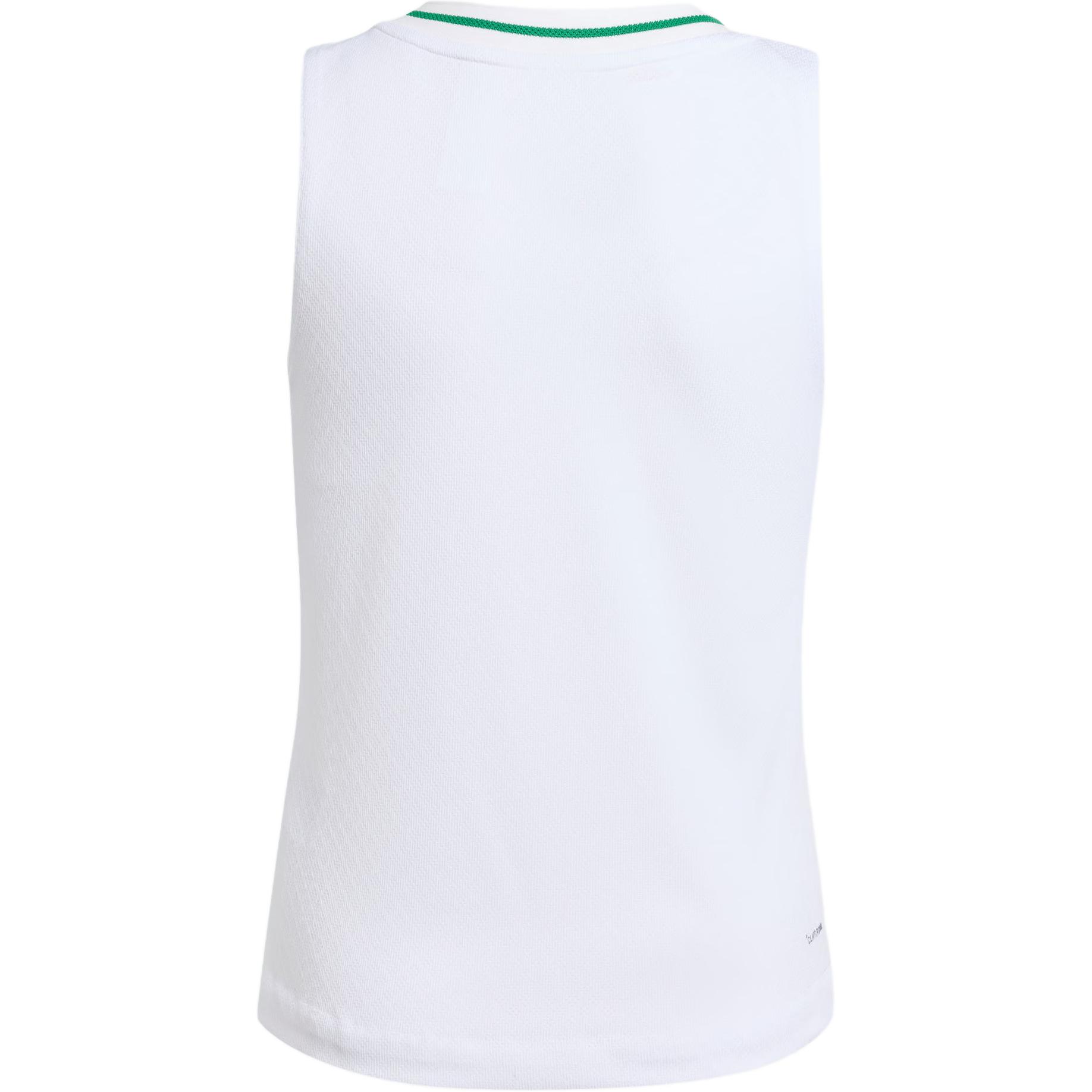 Футболка-майка SS25 TENNIS TANK CLIMACOOL детская Adidas Originals, белый — фото 3