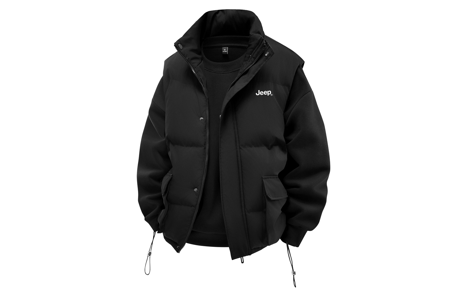 

Хлопковая жилетка Unisex из коллекции Fashion Sports Jeep, pure черный