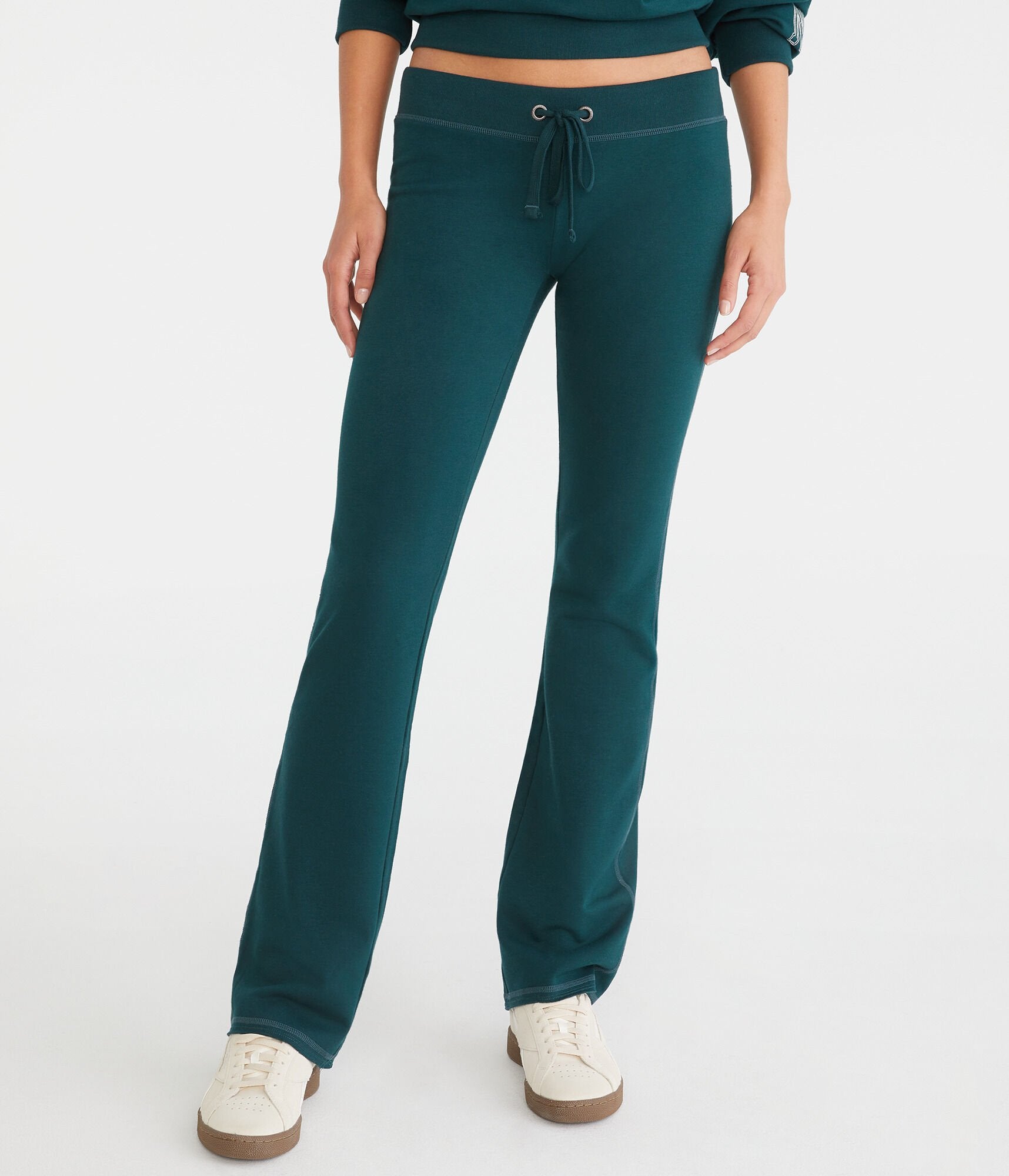 

Спортивные брюки Aeropostale Solid Fit & Flare, темно-зеленый