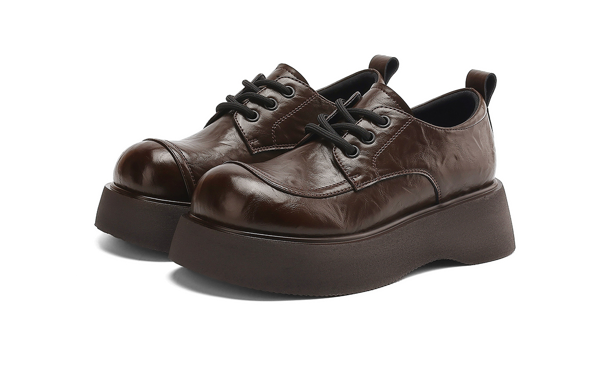 HLA Женские повседневные туфли-лодочки - коричнево-красные, цвет Brown Red — фото 2