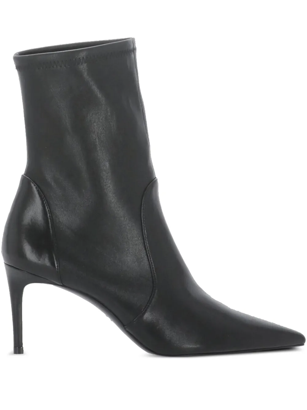 Ботинки Stuart Power на каблуке 70 мм Stuart Weitzman, черный