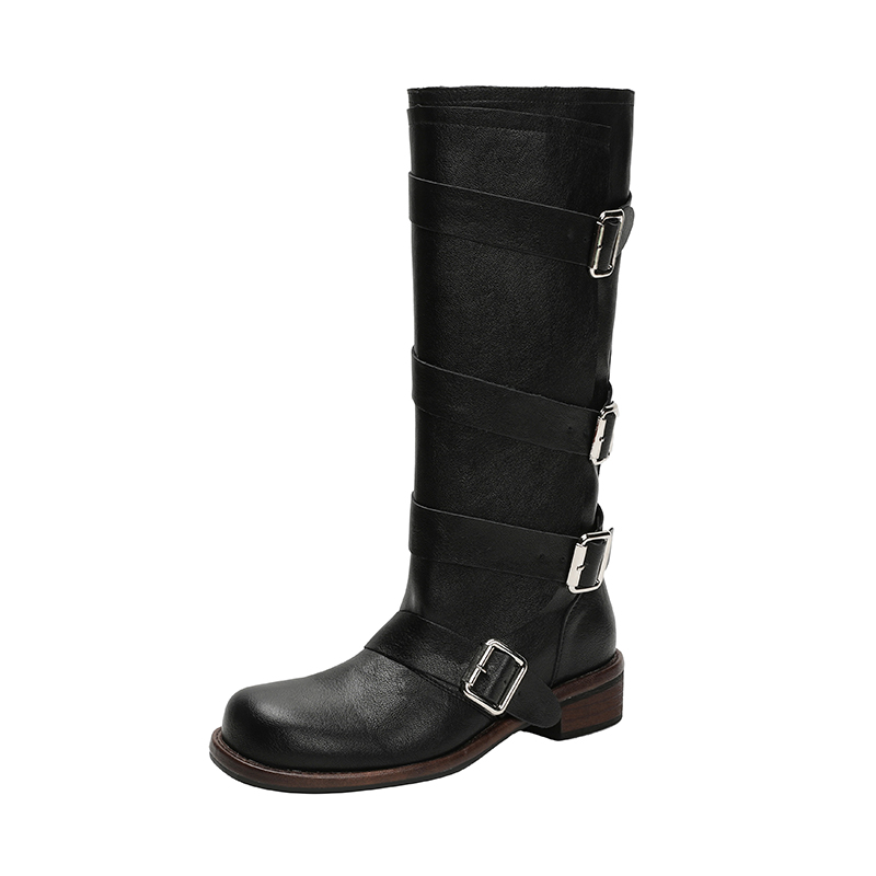 Сапоги женские JIUXINGDAO, Black