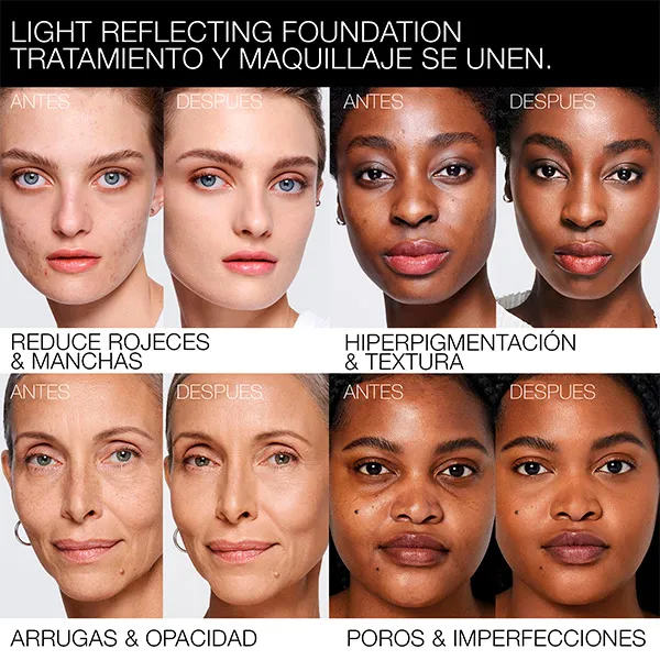 База под макияж с естественным сиянием Light Reflecting Foundation Nars, цвет namibia — фото 3